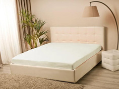 Простыня на резинке Kupu-Kupu (Россия) Violett 90x200 см белый