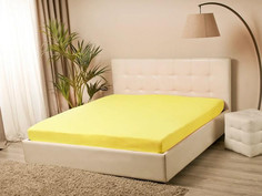 Простыня на резинке Kupu-Kupu (Россия) Violett 90x200 см желтый