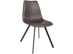 Стул Саксон Серый, искусственная кожа Stool Group