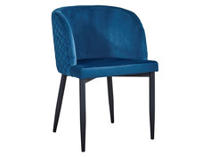 Стул Оскар MC11 HLR-63 Сине-зеленый, велюр/Черный матовый Stool Group