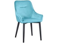 Стул Диана MC101-2+MC101-2 LEGS HLR-58 Мятный, велюр/Черный матовый Stool Group