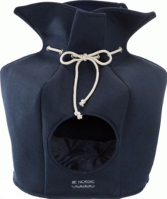 Домик для кошек и собак TRIXIE BE NORDIC, пещера, синий, 40х40х56 см