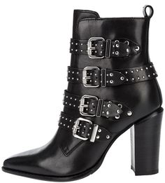 Ботильоны женские Bronx 33968-A черные 37 EU