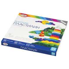 Пластилин классический ГАММА 24 цвета, 480 г Gamma