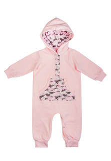 Комбинезон Сонный гномик Флэмми розовый футер, р. 80