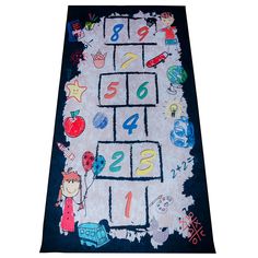 Детский ковер Играем в классики, 100х200 NO Name