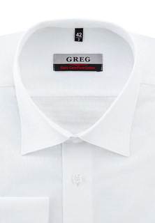 Рубашка мужская Greg 113/391/8285_GB белая 44