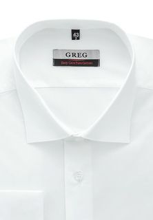 Рубашка мужская Greg 113/131/6075/ZV_GB белая 43