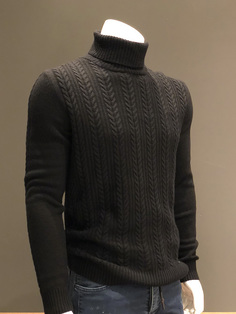 Свитер мужской ALESSANDRO DELL`ACQUA AD0387D / M0064 черный 48