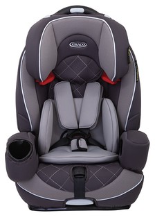 Детское автокресло Graco Nautilus Elite Iron группа 1/2/3
