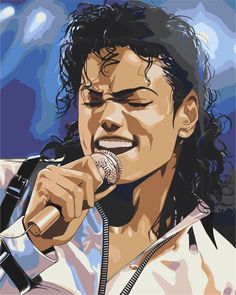 Картина по номерам "Майкл Джексон" Живопись по номерам PZ-MJ001