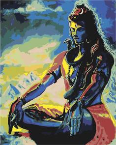 Картина по номерам "Шива" Живопись по номерам PZ-2027