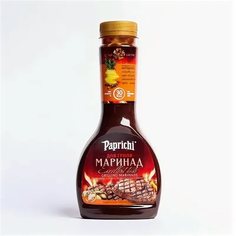 Маринад для гриля Paprichi пластмасовая бутылка 420гр