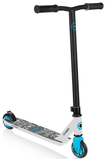 Трюковой самокат Globber GS 360° белый