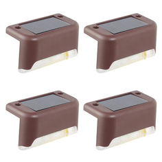 Светодиодная LED подсветка для лестницы Espada E-4SBr, коричневая, 4 шт