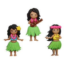 Фигурки. Гавайские девочки Dress It Up