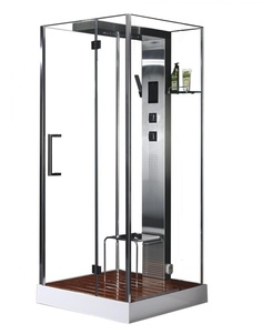 Душевая кабина Acquazzone Nikita 90 SL с парогенератором и гидромассажем квадратная