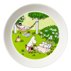 Тарелка Moomin На отдыхе 19 см
