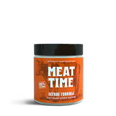Лакомство MEAT TIME для Собак Легкое говяжье Хрустящие кубики крупные 40г