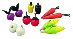 Деревянный игрушечный набор Plan Toys k3428 Овощи
