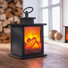 Декоративный светодиодный светильник "Настольный камин" (06652) Frank