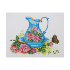 Канва с рисунком для вышивания бисером Кувшин Hobby&Pro 25*20см 549473