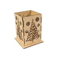 L-402 Деревянная заготовка Астра Подсвечник Елочка, 10х10х15 см Astra