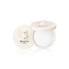Легкая матирующая компактная пудра TONY MOLY Bling Cat Soft Pact