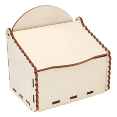 L-1097 Деревянные заготовки Коробка под специи, 12,5х9х12,5 см Astra