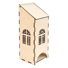 L-283 Деревянная заготовка Астра Чайный домик c пологой крышей, 9х8х23 см Astra