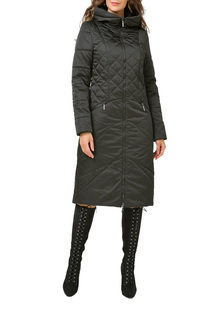 Пуховик-пальто женский DizzyWay 19321 черный 46 RU