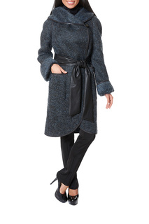 Пальто женское Argent AZWS7070-1 синее 44 RU