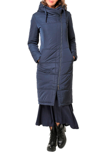 Пуховик-пальто женский DizzyWay 19412 синий 54 RU