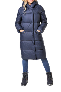 Пуховик-пальто женский DizzyWay 19431 синий 60 RU
