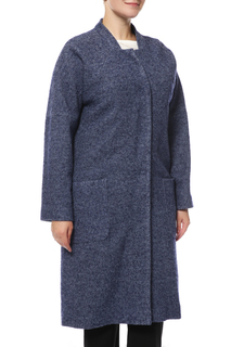 Пальто женское КОРУ-СТИЛЬ КС-211 синее 56 RU