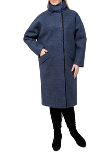 Пальто женское KR 0791 синее 50 RU