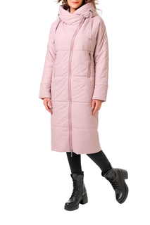 Пуховик-пальто женский DizzyWay 19417 розовый 60 RU