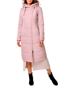 Пуховик-пальто женский DizzyWay 19412 розовый 50 RU