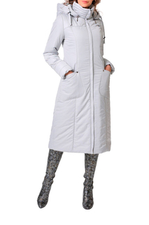 Пуховик-пальто женский DizzyWay 19414 белый 48 RU