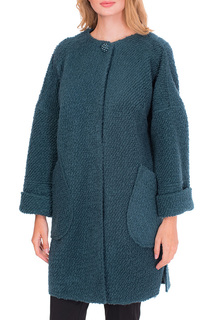 Пальто женское Argent VZU908022 зеленое 50 RU