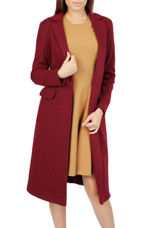 Пальто женское SERGINNETTI 8-167-3742-50 красное 50 RU