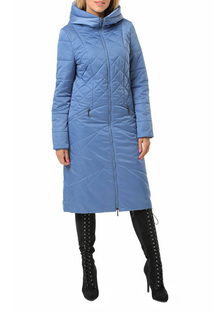 Пуховик-пальто женский DizzyWay 19321 голубой 44 RU
