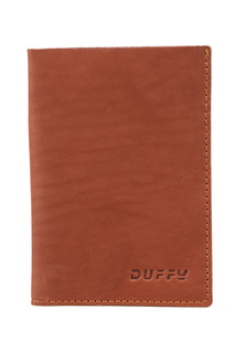 Обложка для автодокументов унисекс DUFFY 213412/2N1 коричневая