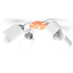 Люстра потолочная Дубравия Ханна E27 IP20 60 Вт белый (261-51-14)