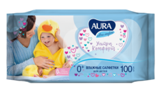 Детские влажные салфетки Aura "Ultra Comfort" 100 шт. Asus