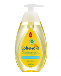 Шампунь детский Johnson’s Baby и пенка для мытья и купания От макушки до пяточек 300 мл