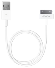 Кабель Deppa Apple 30-pin 1.2м White
