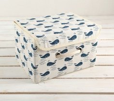 Короб для хранения с крышкой "Кит", 25 х 20 х 17 см Вселенная Порядка