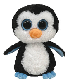 Мягкая игрушка TY Beanie Boos Пингвин Waddles 25 см