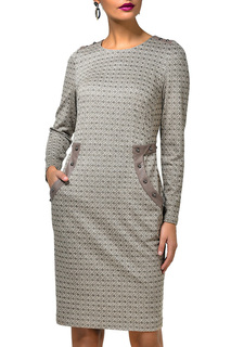 Платье женское Caterina Leman бежевое 40